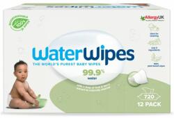 WaterWipes Servetele umede Biodegradabile Water Wipes Soapberry, 12 pachete x 60 buc, 720 buc (420076)