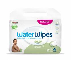 WaterWipes Servetele umede Biodegradabile Water Wipes Soapberry, 4 pachete x 60 buc, 240 buc (420075)