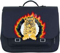 Jeune Premier Servietă școlară It Bag Maxi Tiger Flame Jeune Premier design ergonomic de lux 35*41 cm (JPITX22191)