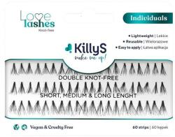 KillyS Gene false, 11 mm, 500406 - KillyS Love Lashes 60 buc