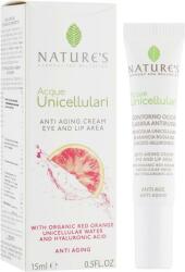 NATURE'S Cremă anti-îmbătrânire pentru zona din jurul ochilor și buzelor - Nature's Anti-Aging Cream Eye & Lip 15 ml