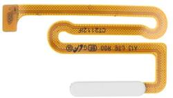 tel-szalk-1929691221 Samsung Galaxy A13 fehér bekapcsoló gomb, ujjlenyomat olvasó szenzor flexibilis kábellel (tel-szalk-1929691221)