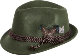 TETRAO Pălărie de vânătoare pentru copii verde - cu șnur triplu maro