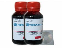 AlphaChem Set Flacon Cerneala AlphaChem Compatibil HP342, 2x100ml C9361EE Magenta, 2buc Cdr Maxell cu plic