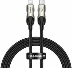 Baseus Cablu de date/incarcare Baseus, Fish Eye, Lightning/USB Type-C, 1M 18 W, Negru