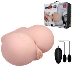 Crazy Bull Men's Masturbator with Bullet vagina és anusz