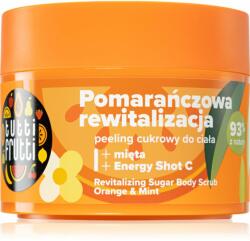 Farmona Natural Cosmetics Laboratory Tutti Frutti Minty Orange exfoliant din zahăr, pentru înviorare pentru corp 300 g