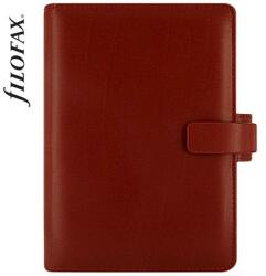 FILOFAX Kalendárium, gyűrűs, betétlapokkal, personal méret, FILOFAX Metropol , vörös (NFX026910)