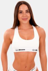 GymBeam Clothing GymBeam Bralette White sportmelltartó - fehér (L) - GymBeam Clothing