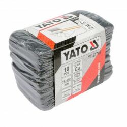 TOYA Set 10 bureti abrazivi pentru curatare tevi din cupru, aluminiu, Yato YT-63740