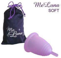 Me Luna Cupă menstruală cu picioruș, mărimea S, roz - MeLuna Soft Menstrual Cup Stem