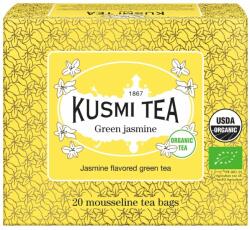 Kusmi Tea Ceai verde de iasomie, 20 pliculețe de ceai de muselină, Kusmi Tea
