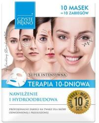 Czyste Piekno Mască de față hidratantă Terapie de 10 zile - Czyste Piekno Moisturizing Therapy 10 Days 10 buc