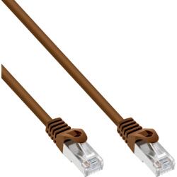 InLine Cablu de retea RJ45 S/FTP Cat. 5e 0.3m Maro, InLine IL72533K (IL72533K)
