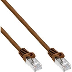 InLine Cablu de retea RJ45 S/FTP Cat. 5e 0.5m Maro, InLine IL72550K (IL72550K)
