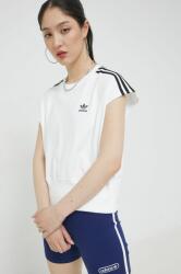 Adidas tricou din bumbac culoarea alb 9BYY-TSD0BZ_00X