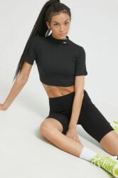 Reebok Classic tricou femei, culoarea negru, cu turtleneck 9BYY-TSD08Y_99X