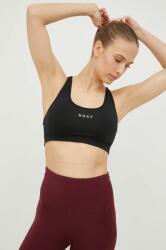 Roxy sutien sport Back to You culoarea negru, neted PPYY-BID196_99X