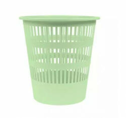 Donau Papírkosár, 12 liter, pasztellzöld - patronbolt