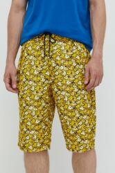 Converse pantaloni scurti culoarea galben, modelator PPYY-SZU00B_11X