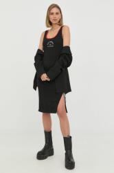 KARL LAGERFELD rochie culoarea negru, mini, mulata 99KK-SUD0EB_99X
