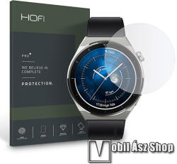HOFI HUAWEI Watch GT 3 Pro 46mm, Watch GT 3 Porsche Design, HOFI Glass Pro+ okosóra üvegfólia, Sík részre, 0, 3mm, 9H