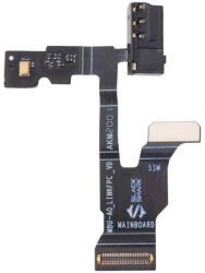  tel-szalk-1929691467 Xiaomi Black Shark 3 Pro Audio Jack, fejhallgató csatlakozó flexibilis kábellel fekete (tel-szalk-1929691467)