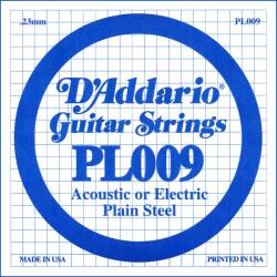 D'Addario PL009 - Plain Steel Guitar Single String, . 009 - C229CC