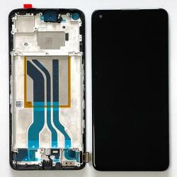 NBA001LCD1011205334 Realme GT2 Pro fekete OEM LCD kijelző érintővel kerettel, előlap (NBA001LCD1011205334)