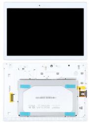 NBA001LCD1011205357 Lenovo Tab 2 A10-30 YT3-X30 fehér LCD kijelző érintővel kerettel előlap (NBA001LCD1011205357)