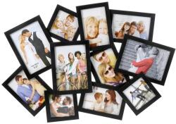 Atmosphera Createur D'interieur Ansamblu rame foto Elea Black, L. 63 x l. 2 x H. 43 cm