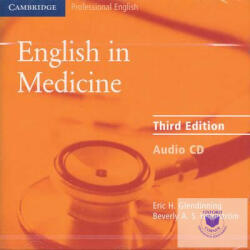 English in Medicine Audio CD A Course in Communication Skills