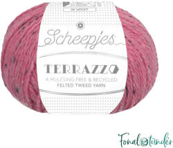 Scheepjes Terrazzo 713 Corallo - korall rózsaszín gyapjú fonal