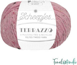 Scheepjes Terrazzo 723 Rosa - rózsaszín gyapjú fonal