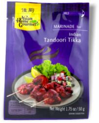 Asian Home Gourmet Indiai Tandoori Tikka Pác, 50gr (Asian Home Gourmet) (8886390202062 29/08/2026 (12db) 07/03/2027 (12db))