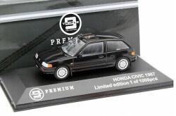 PREMIUM Honda Civic 1987 black ~ limited edition ~ 1/43 (15793)