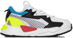 PUMA K Copii Sneakers 384728 01 puma white-puma black-yellow alert (384728 01 puma white-puma black-yellow alert)