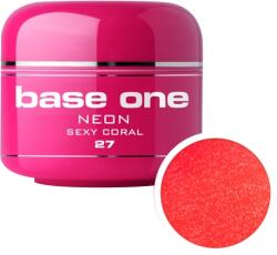 Base one Gel UV color Base One, Neon, sexy coral 27, 5 g (27PN100505-N)