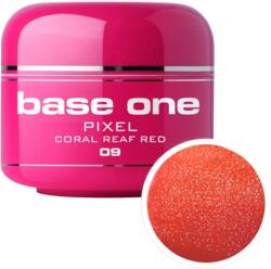 Base one Gel UV color Base One, 5 g, Pixel, coral reaf red 09 (09PN100505-PX)