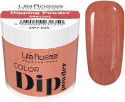 Lila Rossa Dipping powder color, Lila Rossa, 7 g, 025 merlot (DP7-025)