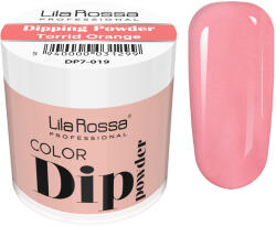 Lila Rossa Dipping powder color, Lila Rossa, 7 g, 019 torrid orange (DP7-019)