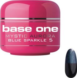 Base one Gel UV color Base One, Mystic Aurora, blue sparkle 05, 5 g (05PN100505-MA)