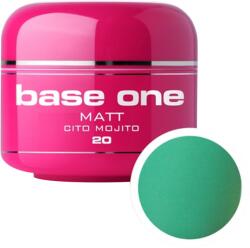 Base one Gel UV color Base One, Matt, cito mojito 20, 5 g (20PN100505-MT)