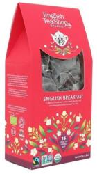 English Tea Shop Bio tea - English Breakfast 15 selyempiramis filter - sweetlandshop