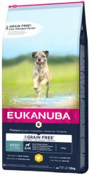 EUKANUBA Eukanuba Pachet economic: 2 x saci - Grain Free Adult Small / Medium Breed Pui (2 12 kg)