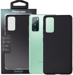 Spacer Husa HUSA SMARTPHONE Spacer pentru Samsung Galaxy S20 FE (2021),  grosime 2mm, material flexibil silicon + interior cu microfibra, negru  "SPPC-SM-GX-S20FE-SLK (SPPC-SM-GX-S20FE-SLK) - vexio (Husa telefon mobil) -  Preturi
