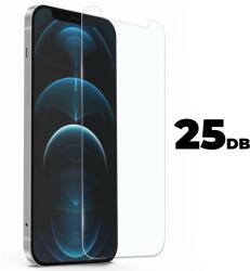 25db iPhone 14 Pro Max/15 Plus 9H 2.5D kijelzővédő üvegfólia