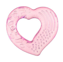  Akuku hűtőrágóka - rózsaszín szív - babyshopkaposvar