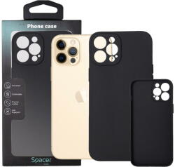 Spacer Husa HUSA SMARTPHONE Spacer pentru Iphone 12 Pro Max, grosime 1.5mm, material flexibil TPU, negru "SPPC-AP-IP12PM-TPU (SPPC-AP-IP12PM-TPU) - pcone