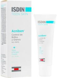 ISDIN Gel-cremă pentru ten mixt și gras - Isdin Teen Skin Acniben 40 ml